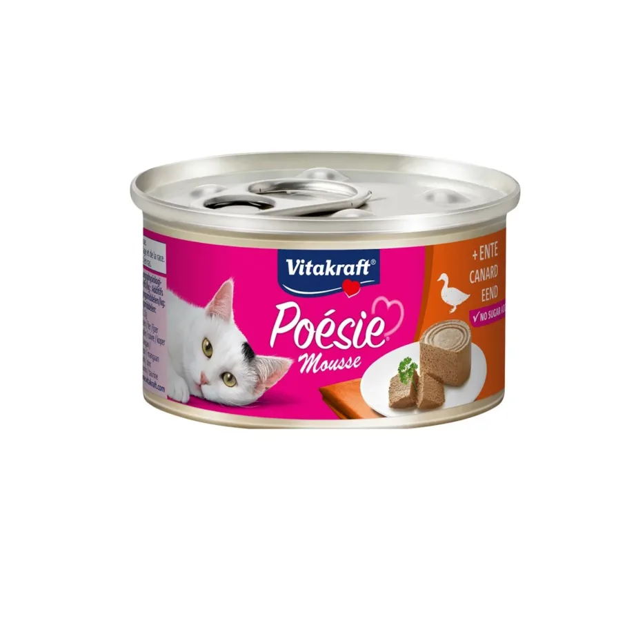 pardilihaga kasside märgtoit Vitakraft Poésie Mousse 85g purgis