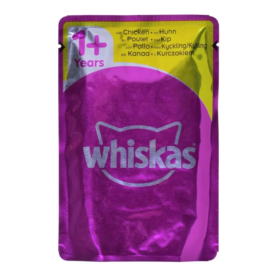 Whiskas 40 x 85 g linnulihaga želees märgtoit täiskasvanud kassidele – 8