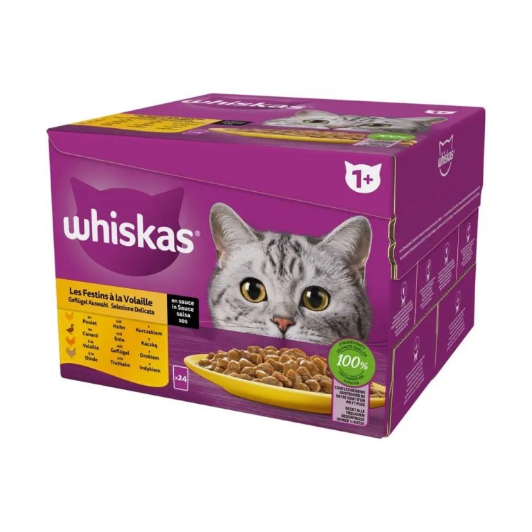 whiskas linnulihaga kassitoit karp 24x85g täiskasvanud kassile