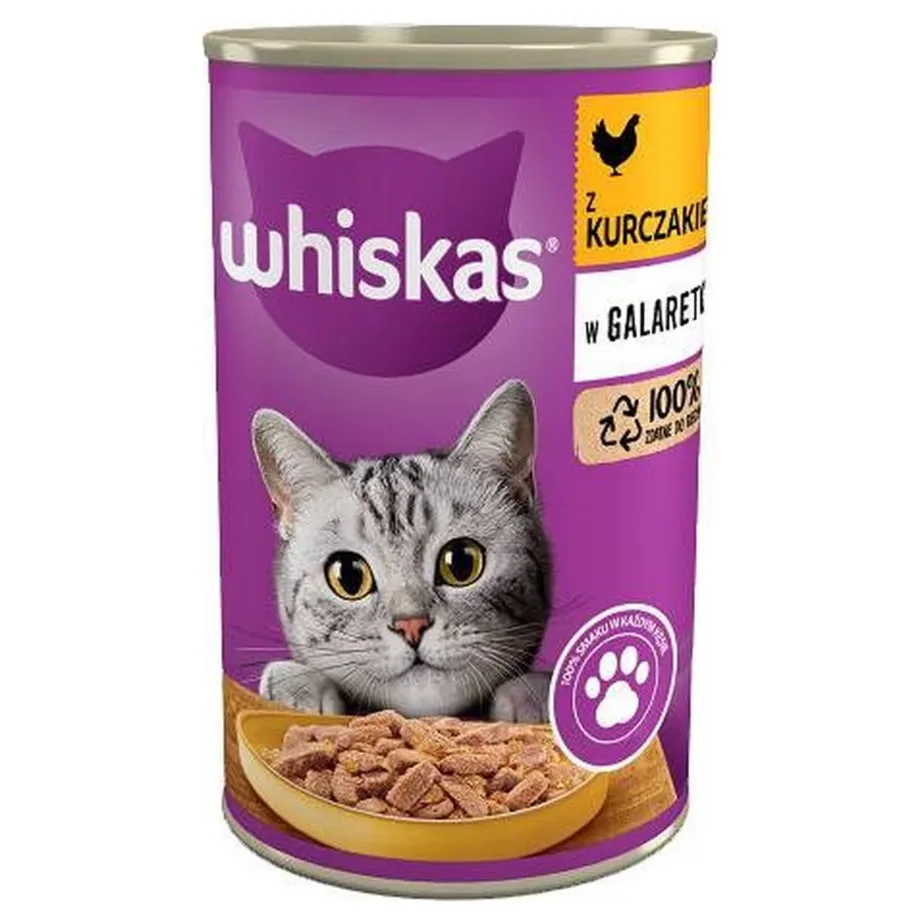 kanaga kassikonserv 400g Whiskas märgtoit konserv