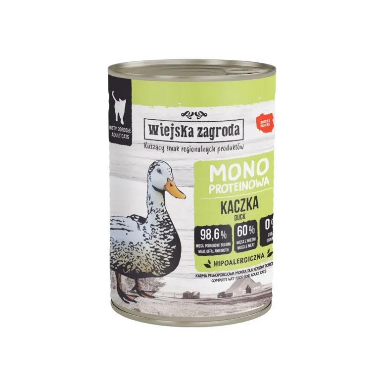 pardilihaga märgtoit kassile Wiejska Zagroda 400g purk