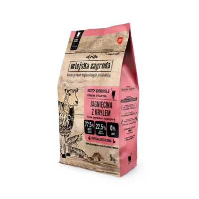 lambalihaga kuivtoit kassile 5 kg, Wiejska Zagroda