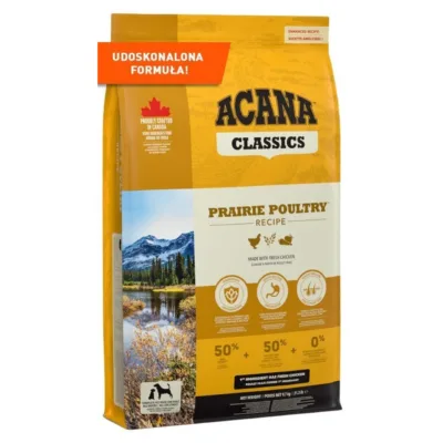 kanaga kuivtoit täiskasvanud koertele ACANA Prairie Poultry