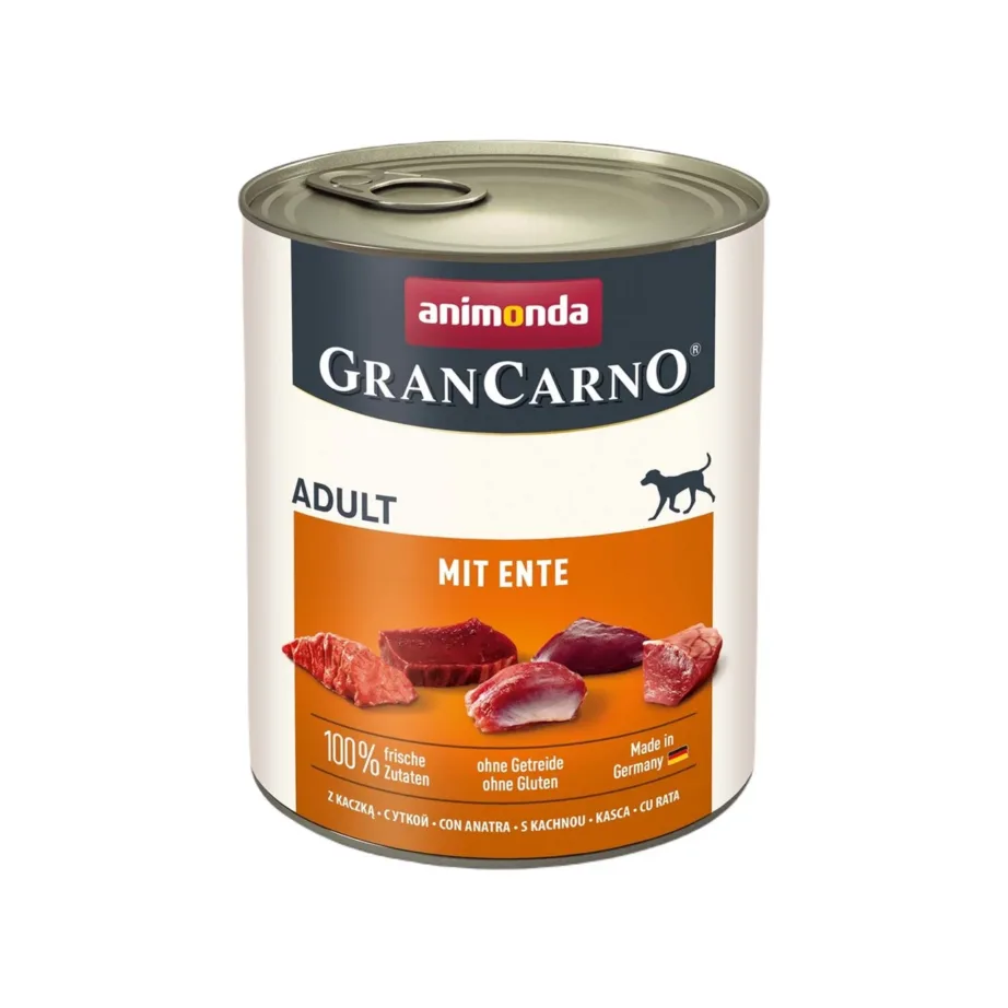pardilihaga koerte märgtoit 800g Animonda GranCarno purgis