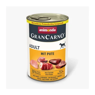 Animonda GranCarno kalkunilihaga märgtoit koertele 400g