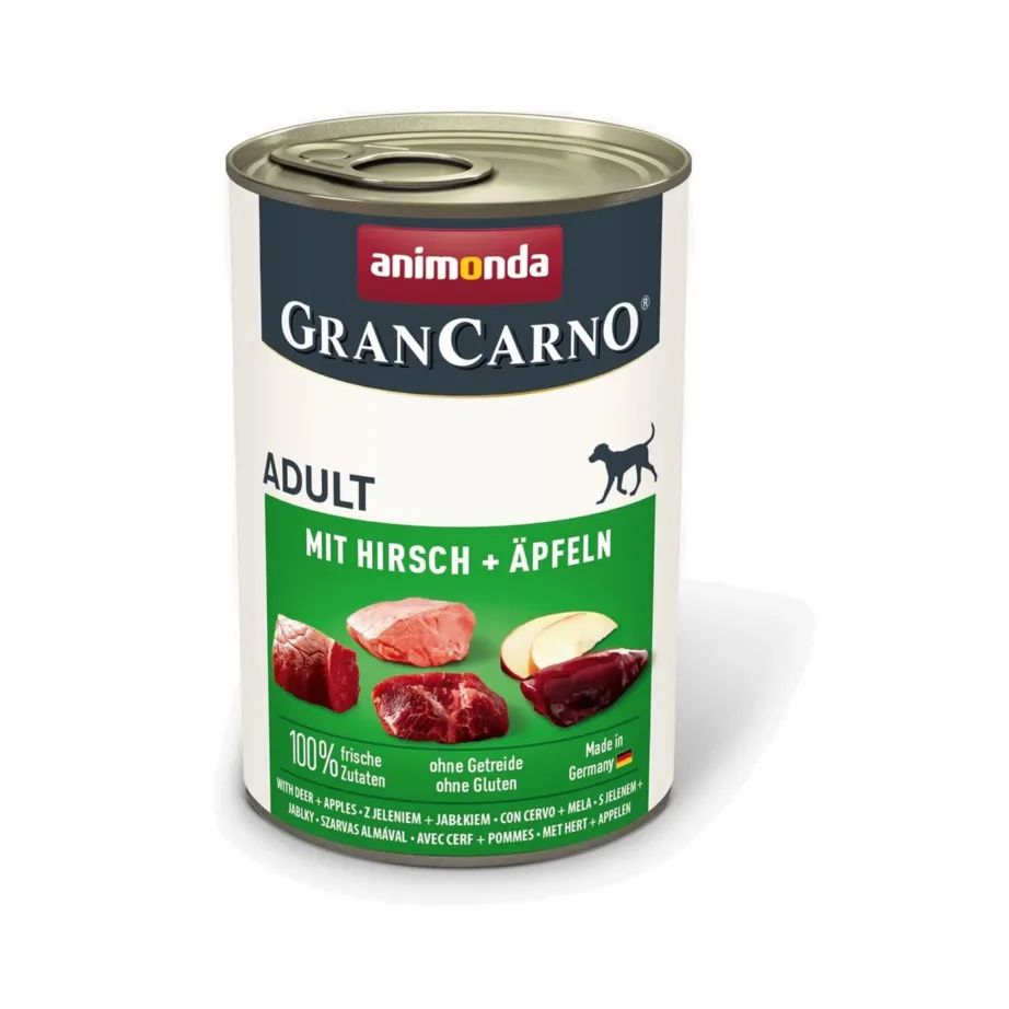märg koeratoit sealiha hirveliha Animonda GranCarno 400g purk