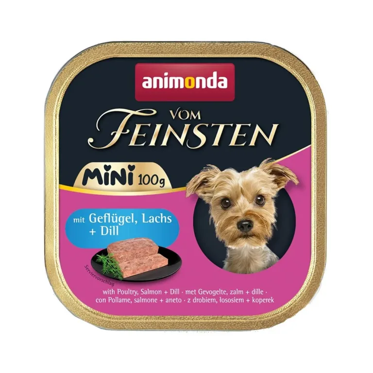 väikese koera linnulihaga märgtoit Animonda Vom Feinsten 100g