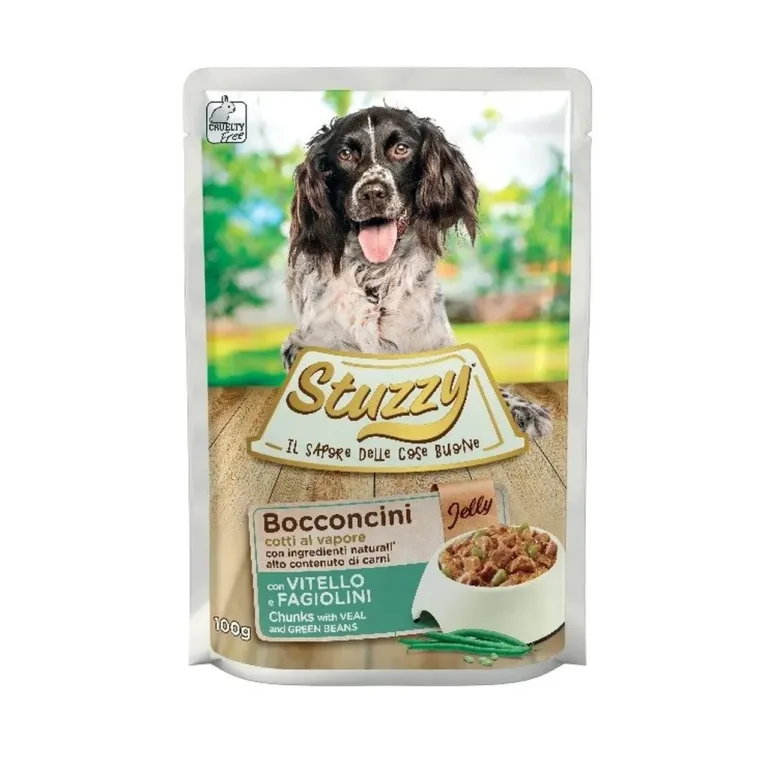 märg koeratoit veiselihaga Stuzzy 100 g pakend