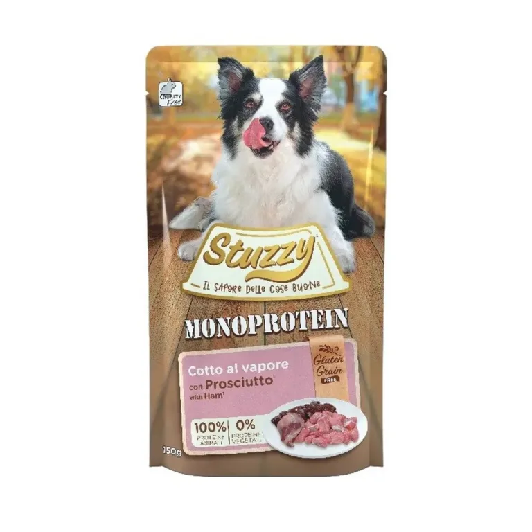 Stuzzy monoproteiin märgtoit koertele sink 150g pakend