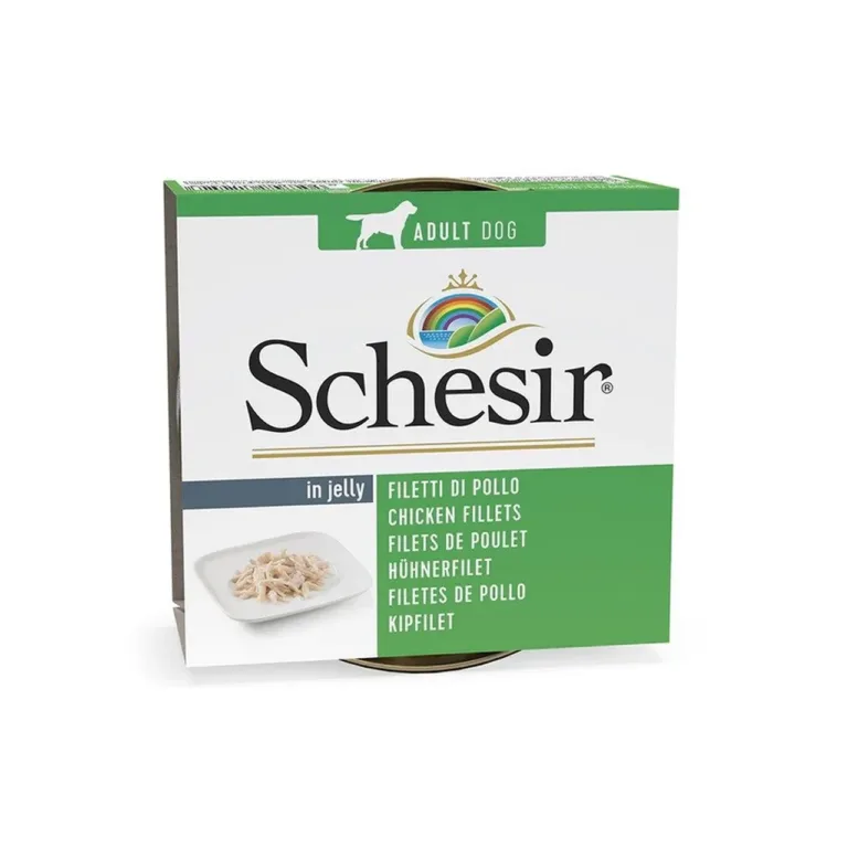 Schesir in Jelly Chicken kanaliha märgtoit koertele purgis