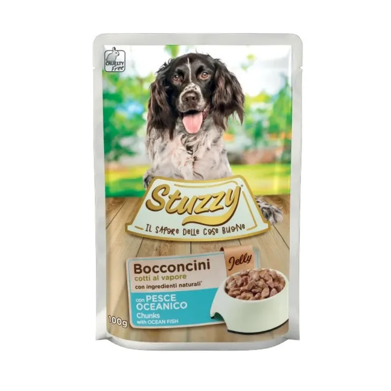 Stuzzy märg koeratoit kalaga 100g pakendis