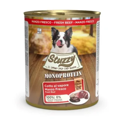 Stuzzy Monoprotein veiselihakonserv koertele 800g purk