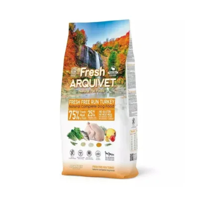 ARQUIVET Fresh 10 kg poolniiske kalkuniga koeratoit kott