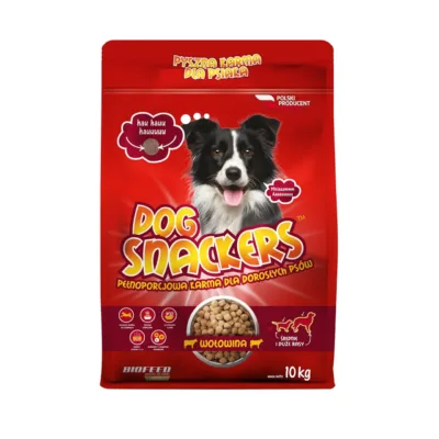 veiseliha kuivtoit suurtele koertele BIOFEED Dog Snackers 10kg