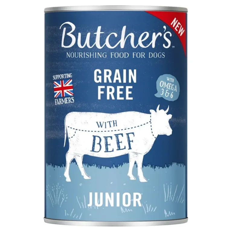 gluteenivaba märg koeratoit kutsikatele veisega Butcher's Original purgis
