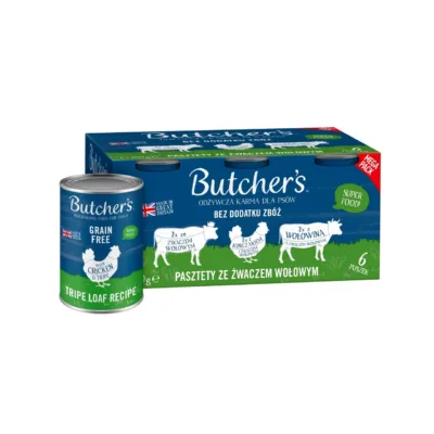 Butcher's Original veiselihaga märgtoit koertele 6x400g
