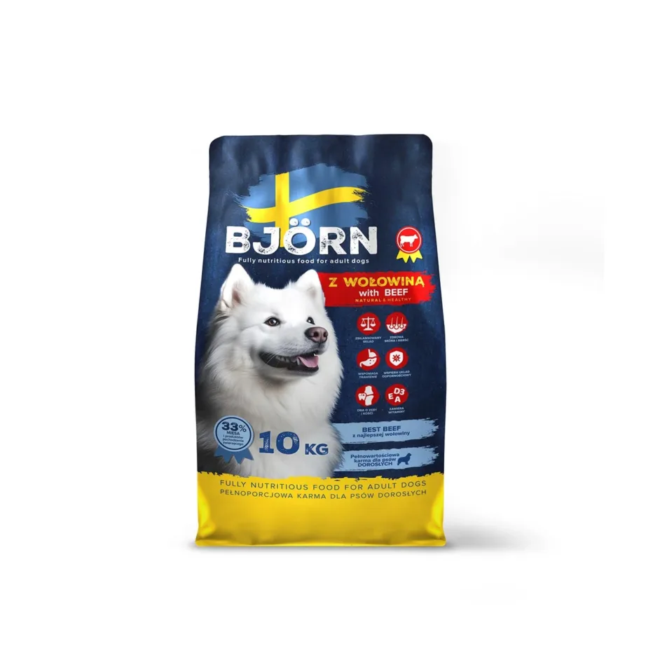 BJORN veiselihaga kuivtoit koertele 10 kg pakend
