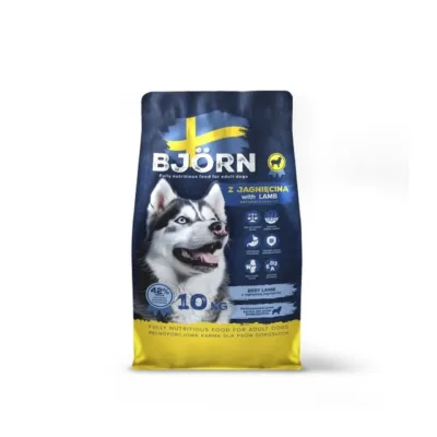 BJORN lambalihaga kuivtoit koertele 10kg pakk