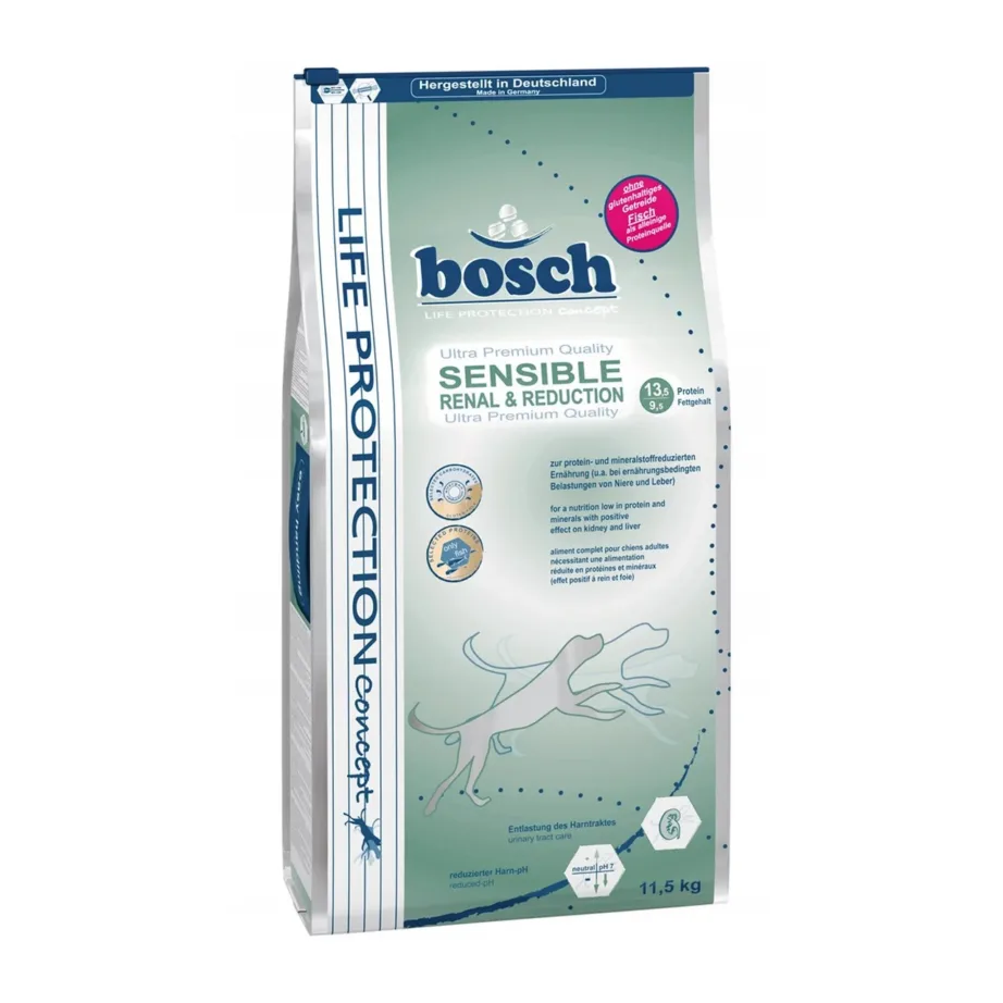 kanaga kuivtoit neeruhaigele koerale Bosch 11,5 kg kott