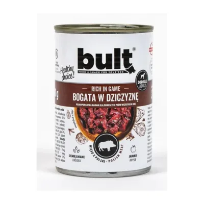 BULT ulukilihaga märgtoit koertele 400g konservpurk