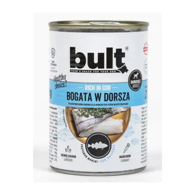 BULT tursamaitseline märgtoit koerale 800g konserv