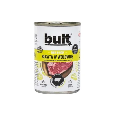 BULT veiseliha märgtoit koertele 400g purk