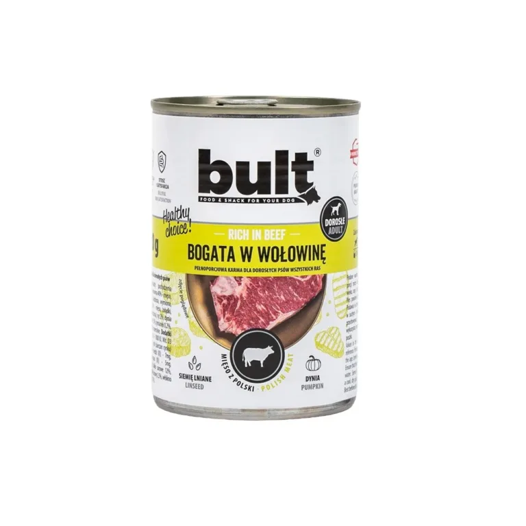BULT veiseliha märgtoit koertele 400g purk