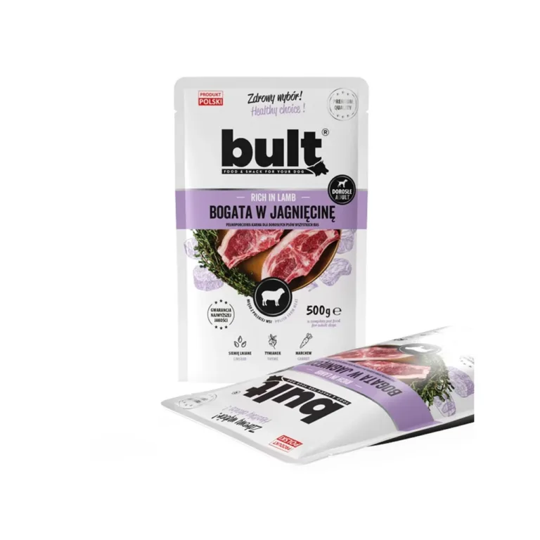 BULT lambalihaga märgtoit koertele 500g pakendis