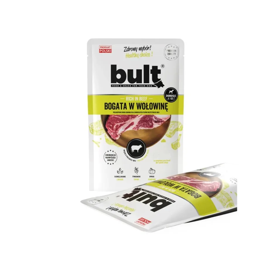 veiselihaga märgtoit koertele Bult 100g pakend ja detailid