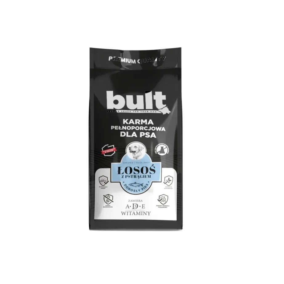 Bult Salmon with Trout 12 kg teraviljavaba kuivtoit täiskasvanud keskmistele ja suurtele koertele