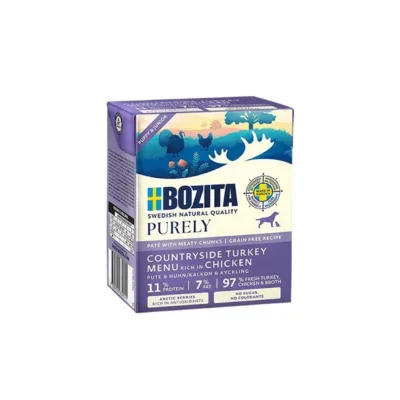 teraviljavaba märgtoit kutsikale Bozita Purely Paté Junior 370g