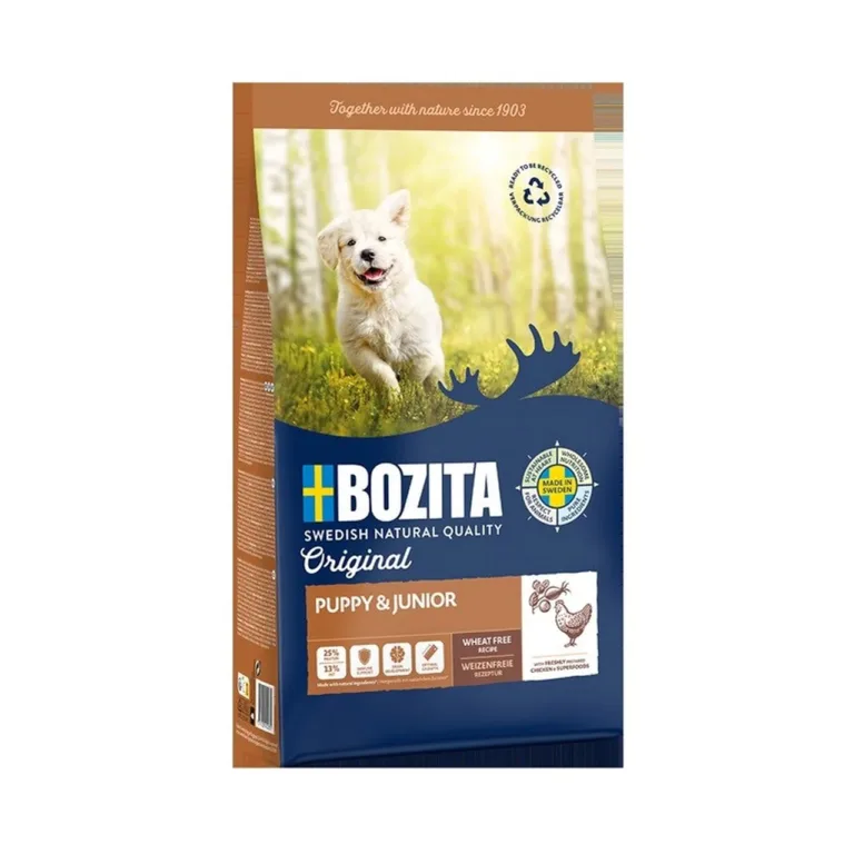 kana kuivtoit kutsikatele 12 kg Bozita Original Puppy & Junior Chicken