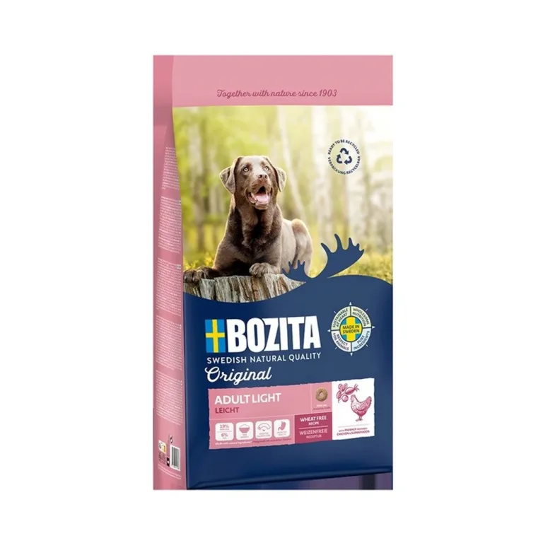 kanaga gluteenivaba koeratoit 12kg Bozita Original Adult Light