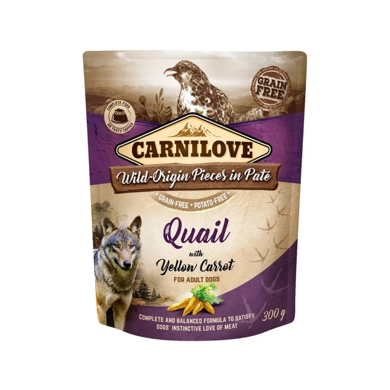 Carnilove vuti ja porgandiga märgtoit koertele 300g pakk
