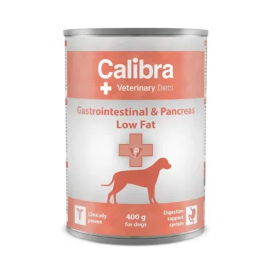 madala rasvasisaldusega gluteenivaba koeratoit Calibra 400g purk