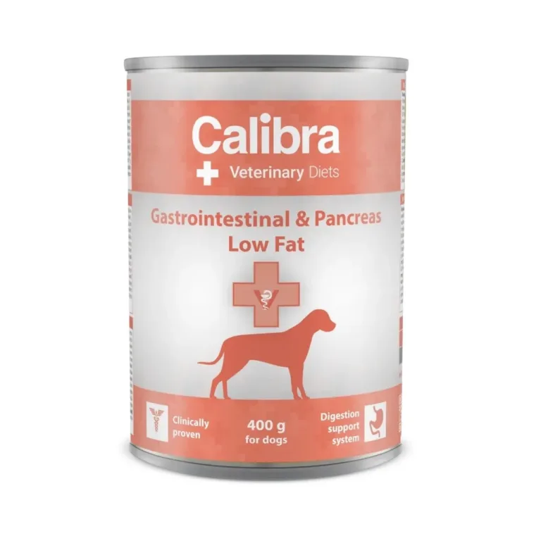 madala rasvasisaldusega gluteenivaba koeratoit Calibra 400g purk