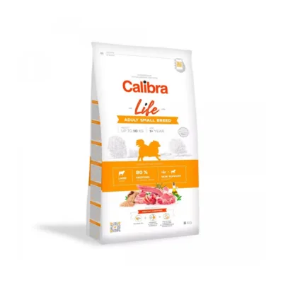 lambaliha kuivtoit väikestele koertele Calibra Life 6kg