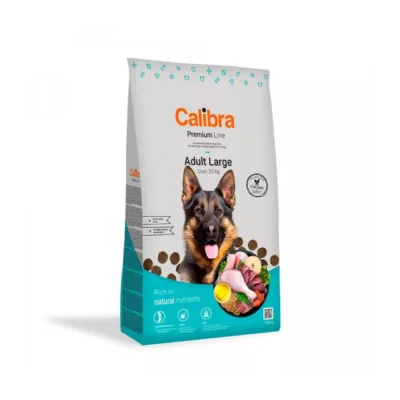 kana kuivtoit suurtele koertele Calibra Premium Adult 12kg kott