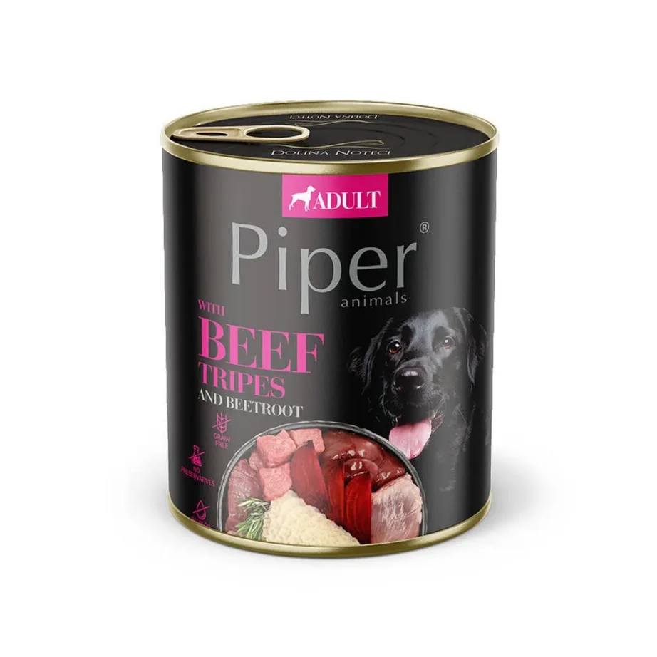 veisemaguga koerte märgtoit 800g Dolina Noteci Piper purk