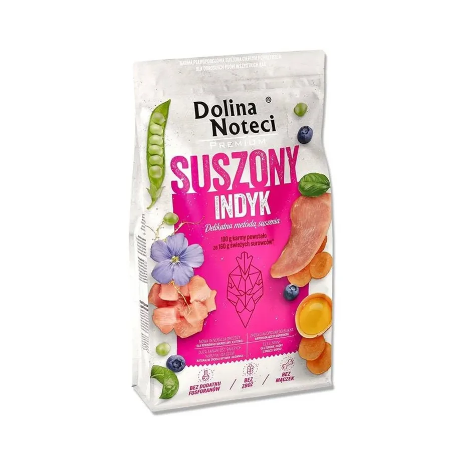 Dolina Noteci Premium gluteenivaba kalkuni kuivtoit koertele 9 kg