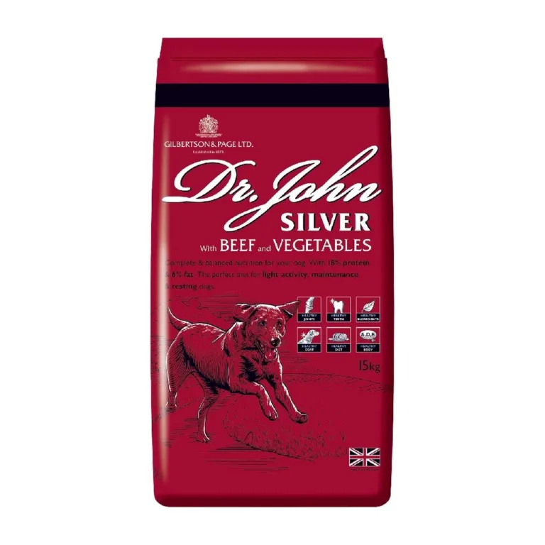 veiselihaga kuivtoit eakale koerale Dr. John Silver 15kg