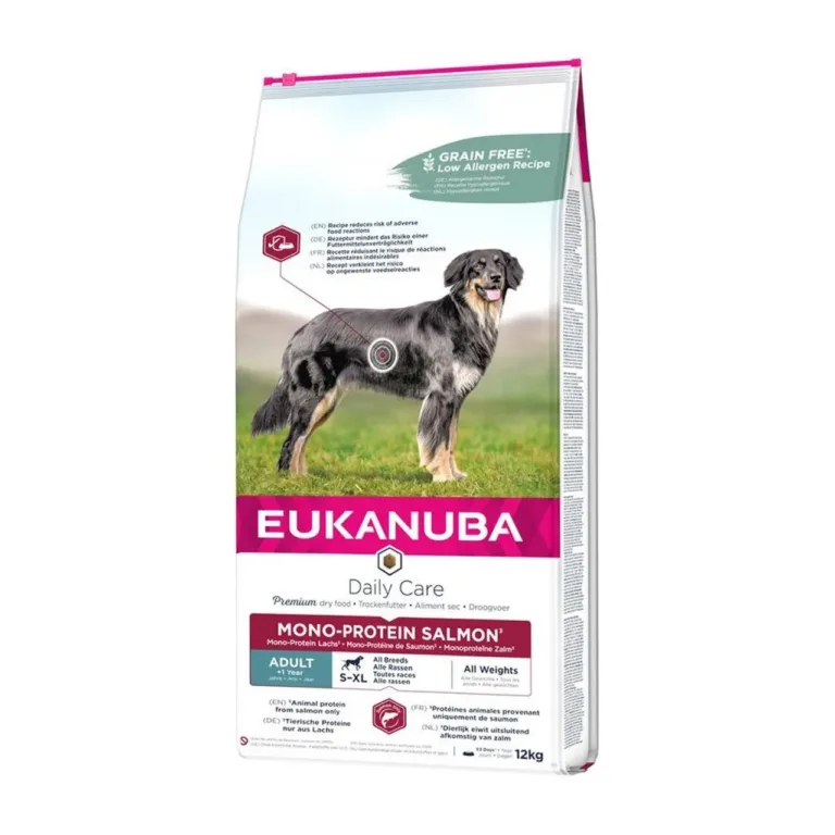 lõhe monoproteiin kuivtoit koertele EUKANUBA 12kg kott