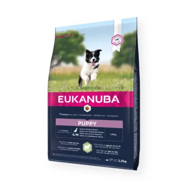 lambaliha kuivtoit kutsikatele Eukanuba Puppy pakk