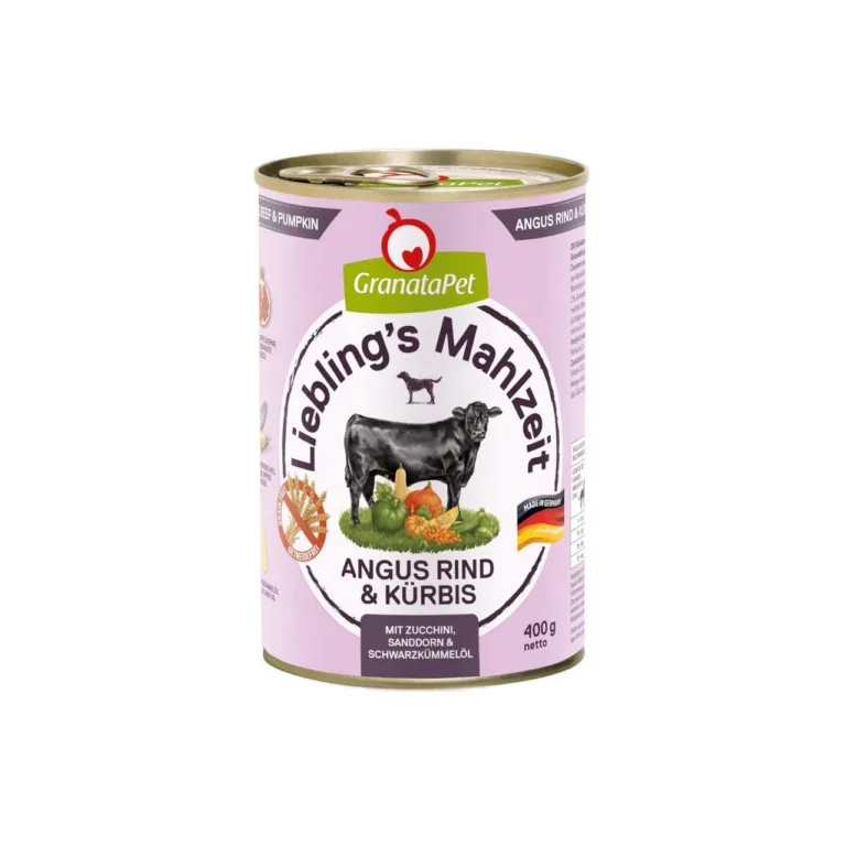 GranataPet Liebling's Mahlzeit veiseliha märgtoit koertele purgis