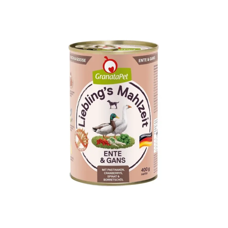 GranataPet pardilihaga märgtoit koerale 800g purgis