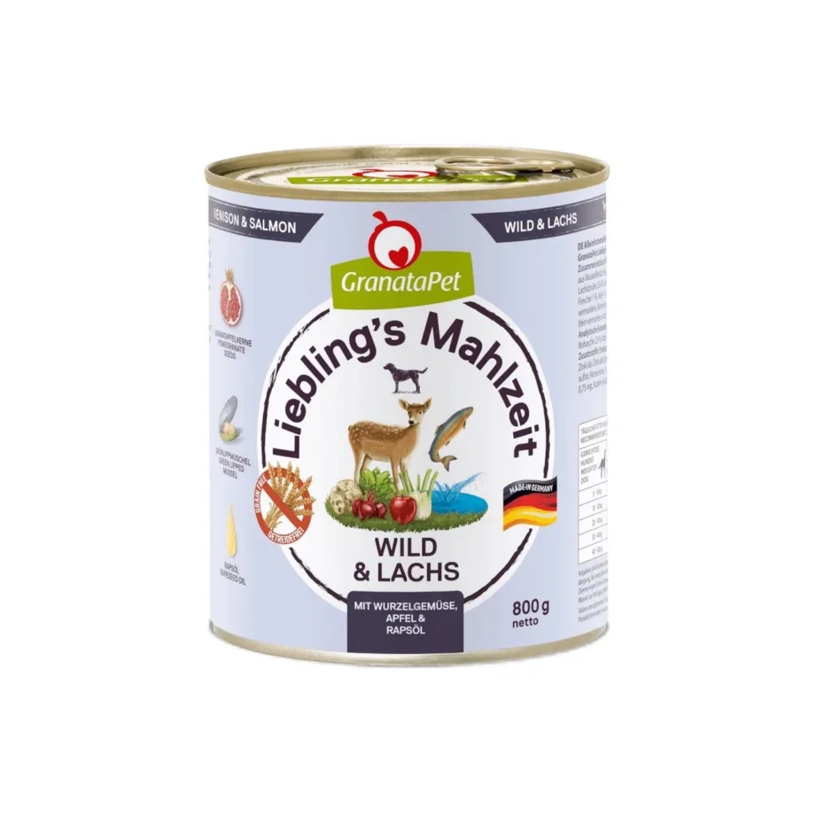 GranataPet Liebling's Mahlzeit 800g ulukilihaga koerte märgtoit purk