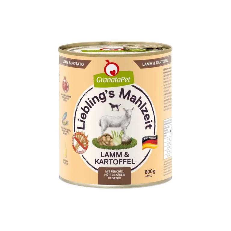 GranataPet lambalihaga teraviljavaba koeratoit purk 800g