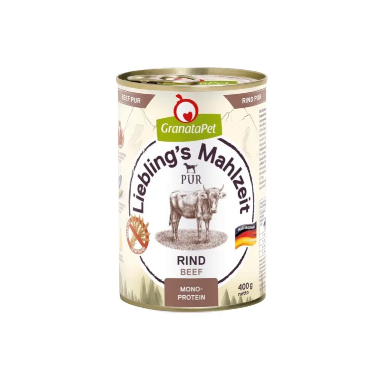veise lihaga koerte konserv GranataPet 400g purk täiskasvanud koerale