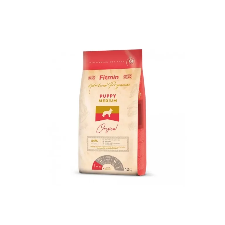Fitmin Medium Puppy gluteenivaba kutsikatoit 12 kg pakk