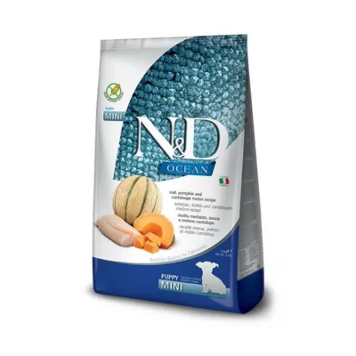 tursamaitseline kuivtoit kutsikale Farmina N&D Ocean 2,5 kg pakk